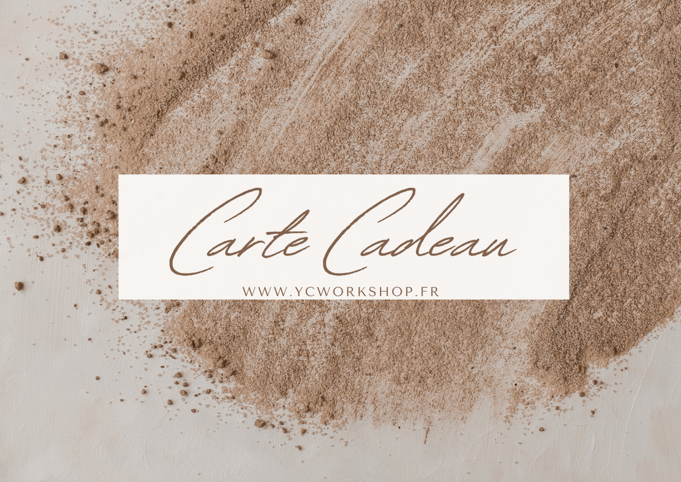 photo de carte cadeau