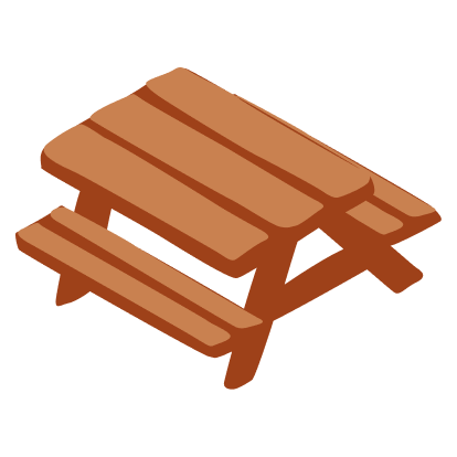 Pick up 3 folding tables from church