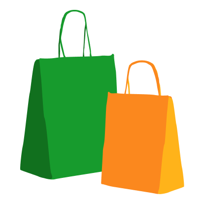 Help someone carry their groceries