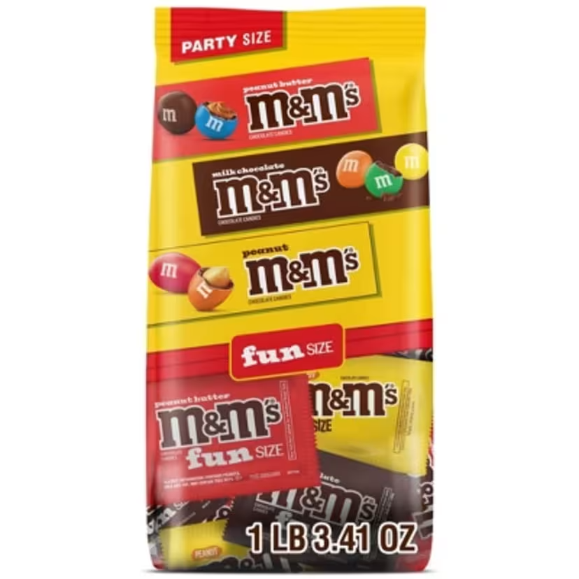 Bag of Fun Size M&M's (Variety Pack)