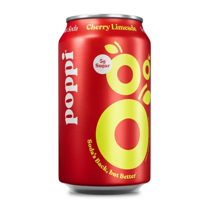 Poppi Soda Cans (Variety; 12 oz., 8 Pack)