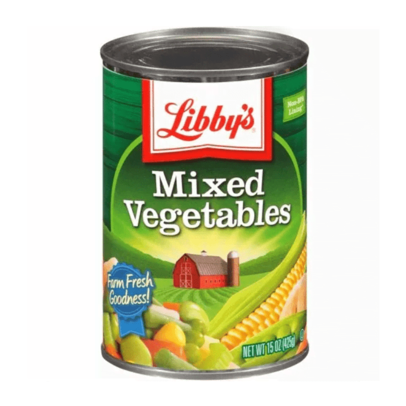 Canned Mixed Vegetables (1 Can)