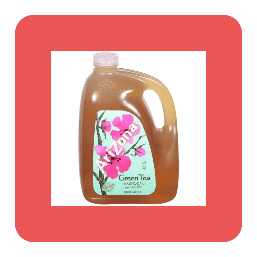 Gallon bottles of Arizona Tea