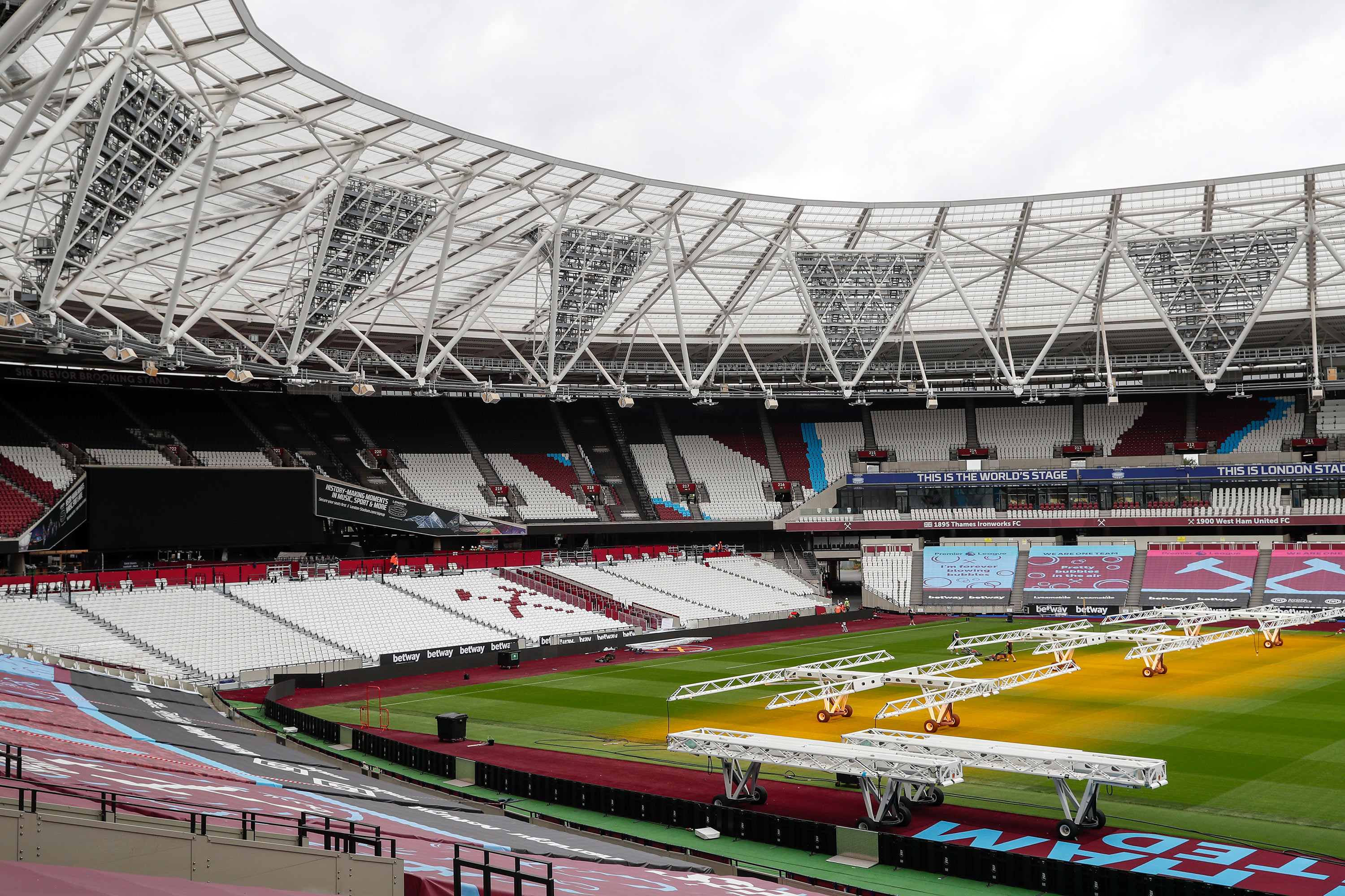 London Stadium News Seat Move At London Stadium Completed