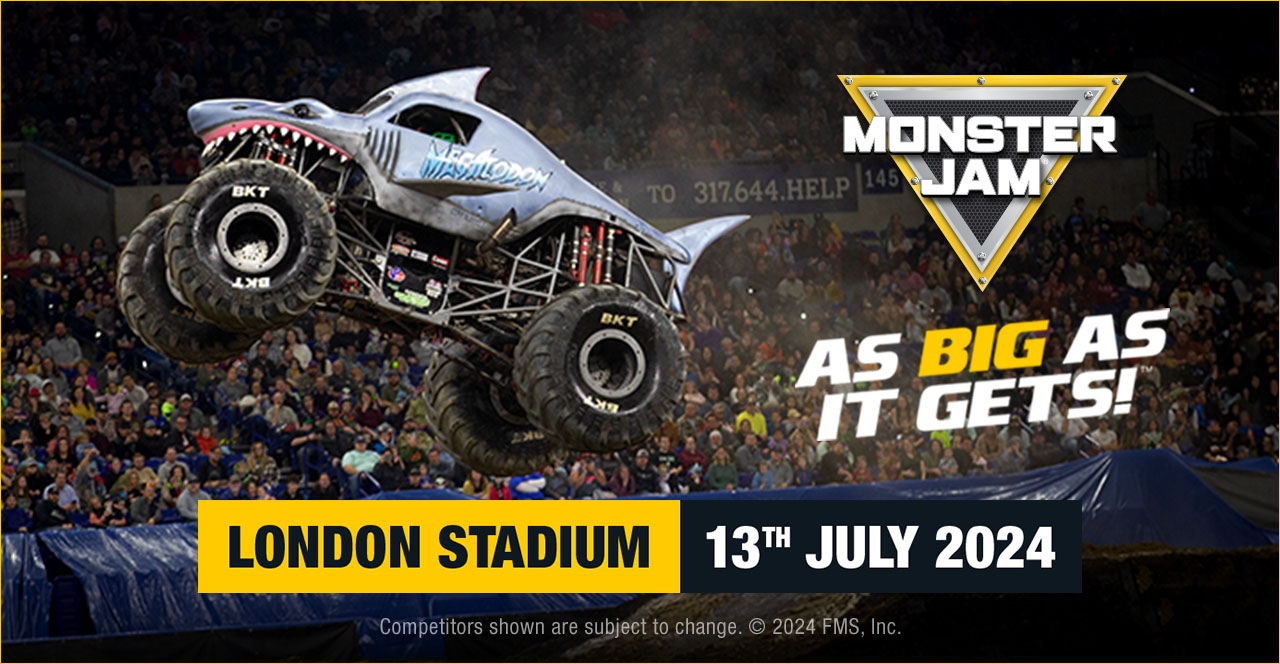 monster truck uk tour 2024