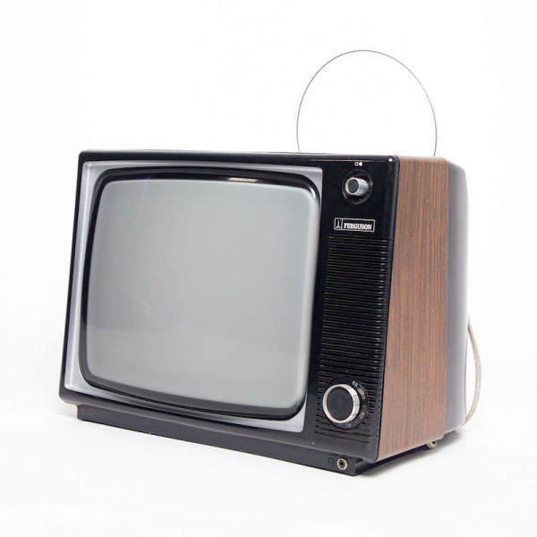 2: Fully Working Black & White 1970's Ferguson TV