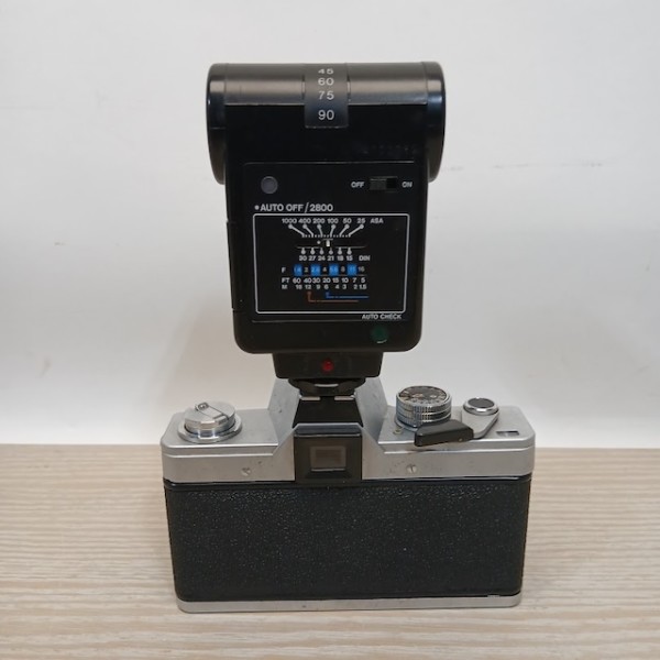 3: Praktica LTL 3 Camera With Working Flash Unit (1975-78)