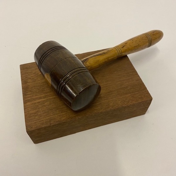 3: Judge's Gavel And Block