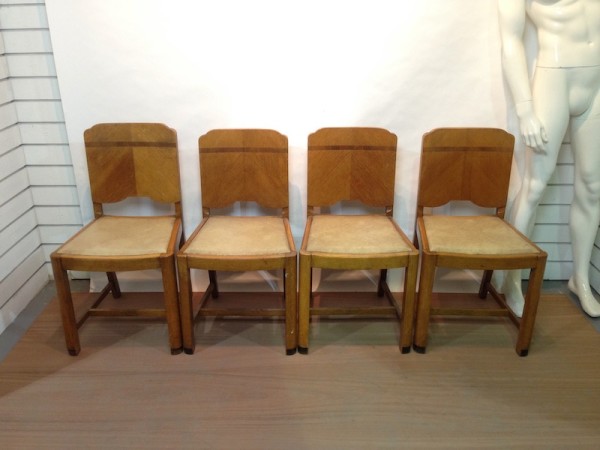 1: 1940's Oak Dining Chair