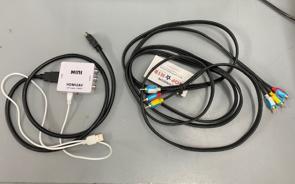 2: HDMI To AV Adaptor