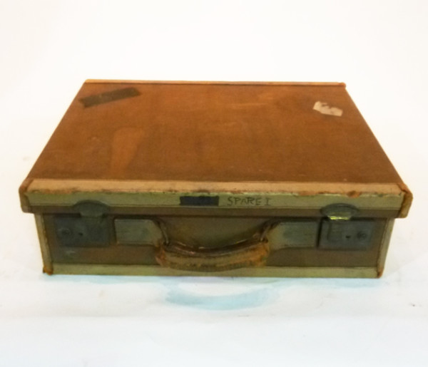 1: Brown Canvas Briefcase