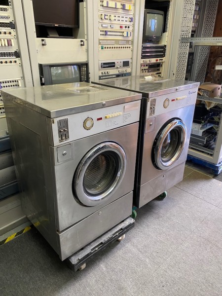 6: Vintage Industrial Launderette Washing Machine