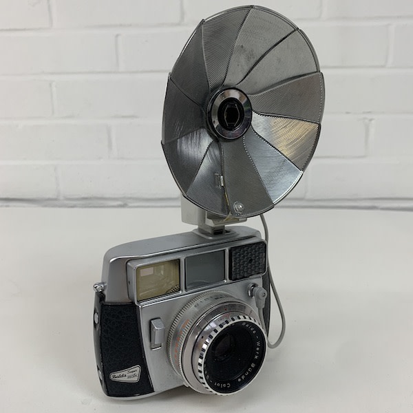 2: Vintage Camera With Flash Unit (Non Practical)