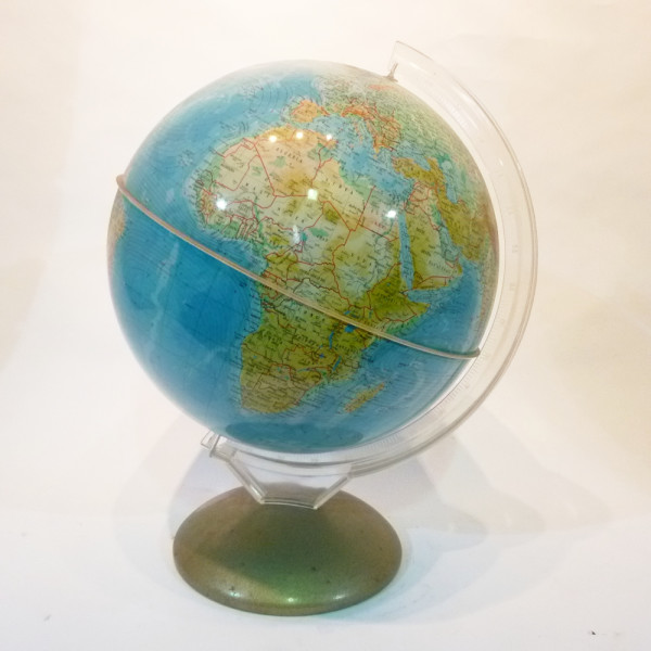 2: Large Vintage Globe