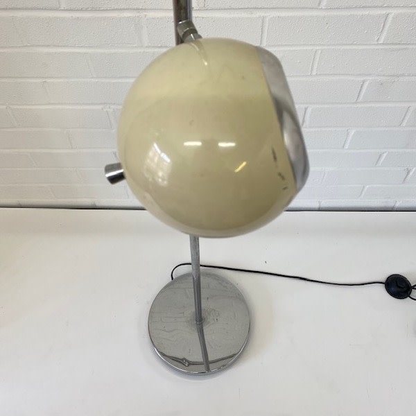 3: Retro Chrome 60's-70's Floor Lamp (Working)