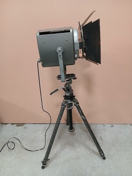7: Vintage 'Strand' Electric Lamp On Adjustable Tripod (Working)