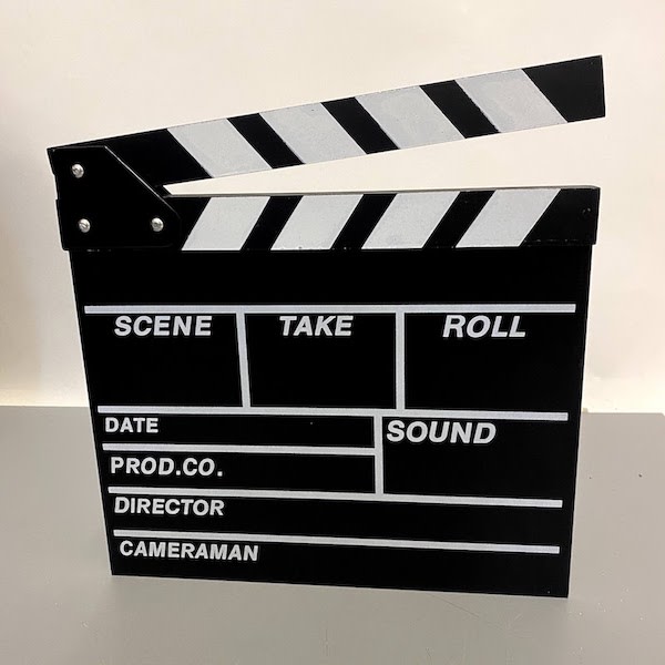 1: Film Clapper Board