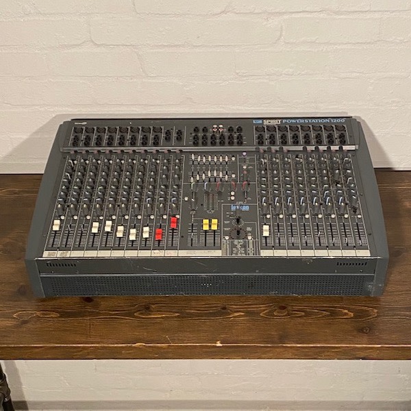 1: 90's Spirit Powerstation 1200 Mixer