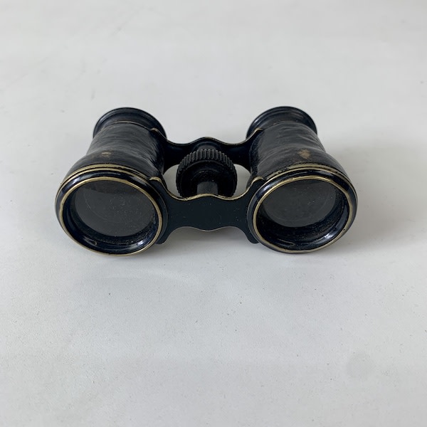 5: Small Vintage Binoculars With Case