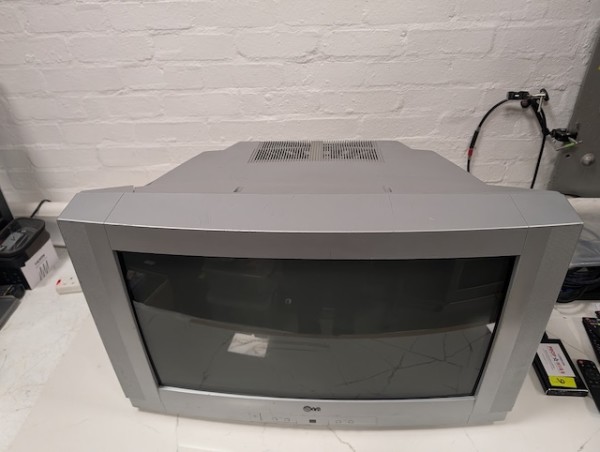 8: Non Practical Silver LG TV (26