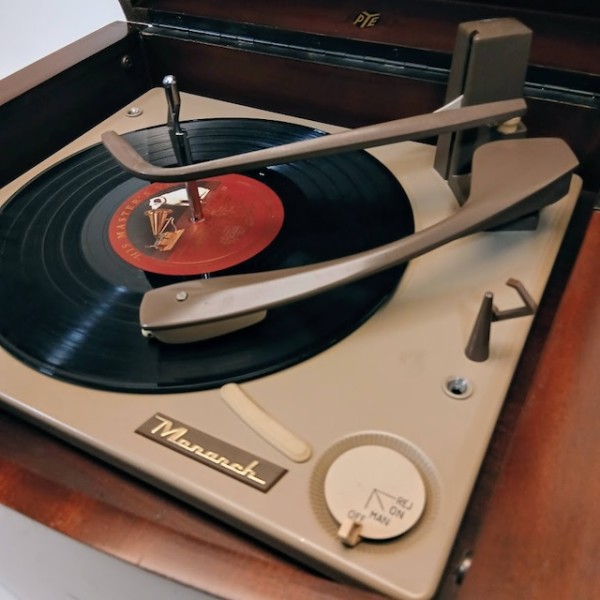 8: Pye Black Box Record Player (Fully Working) (1955)