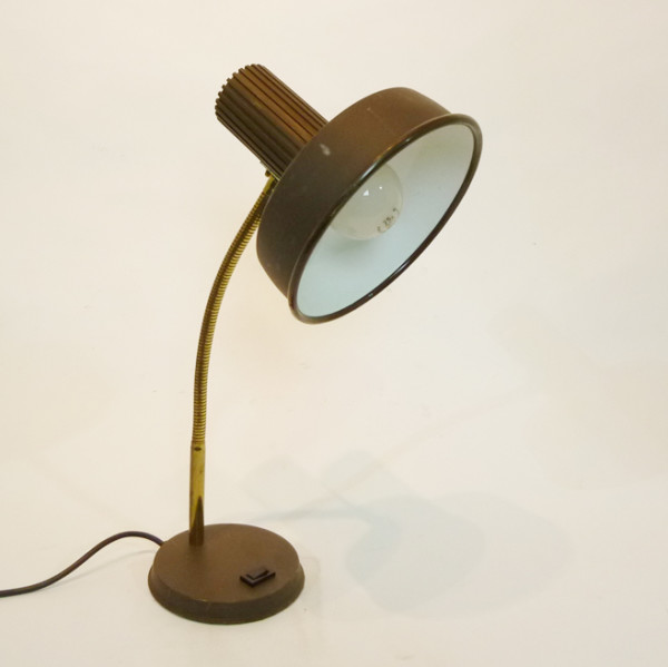 2: Brown Posable Desk Lamp (Working)