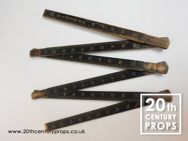 2: Vintage Folding Ruler