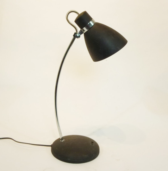 1: Black Posable Desk Lamp