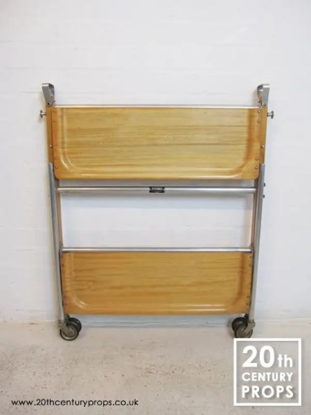 4: French Vintage Folding Hostess Trolley