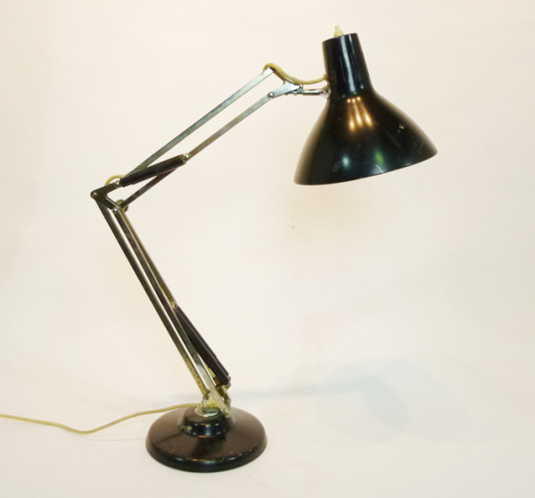 4: Black Angle Poise Desk Lamp (Working)