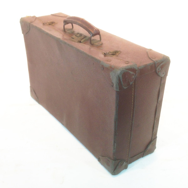 3: Brown Leather Suitcase 3