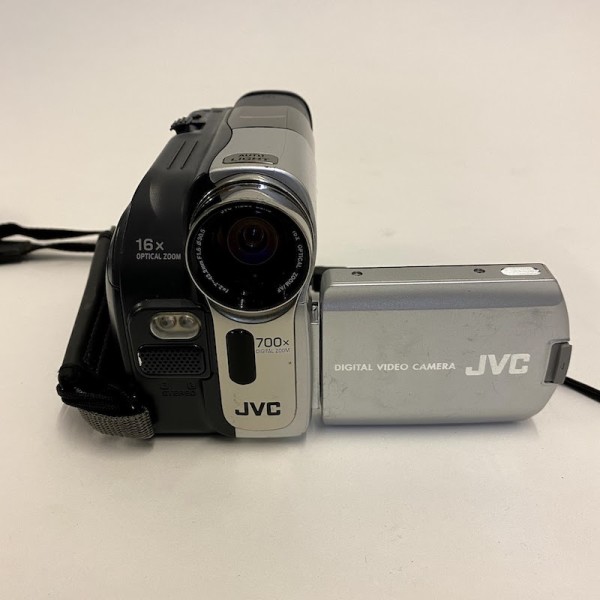 5: JVC Handheld Movie Camera With AC Adaptor and AV Lead (Working)