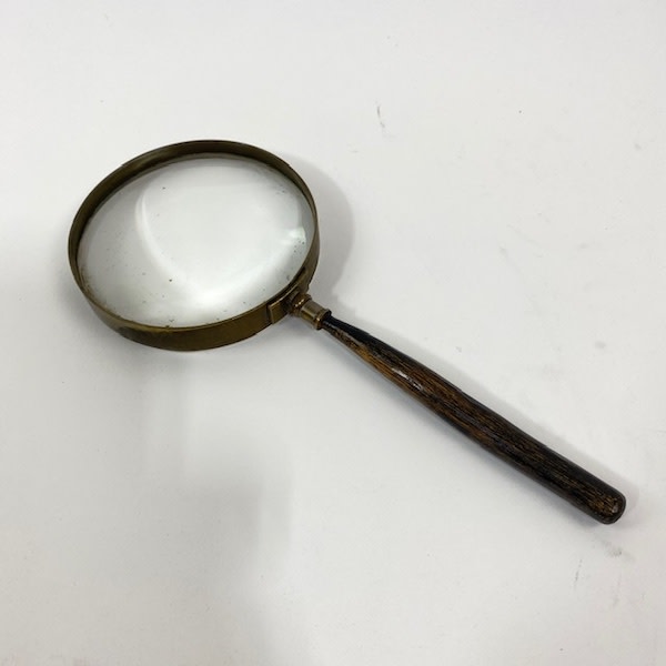 1: Brass Magnifying Glass