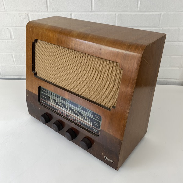 2: Vintage Marconi Radio (Non Practical)