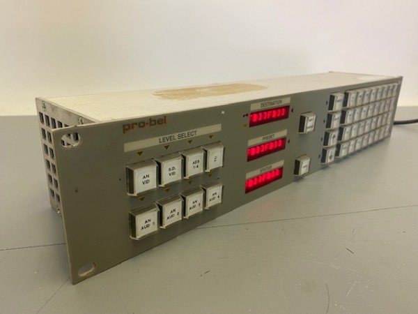 4: Pro-Bel Digital Control Panel