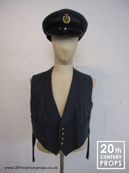 1: Vintage RAF Waistcoat & Cap