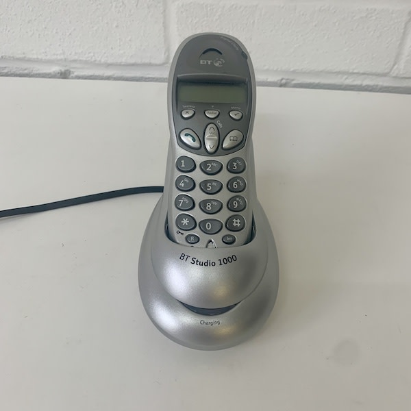 2: BT Studio 1000 Cordless Telephone With Docking Base Unit