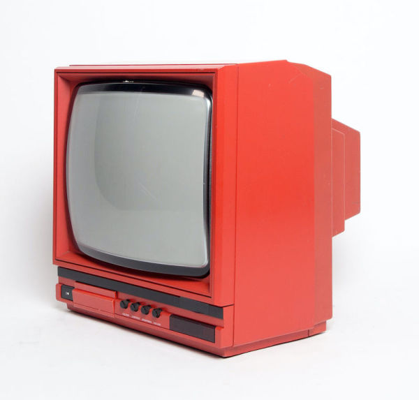 3: Non Practical Red Portable Ferguson 14C2 TV