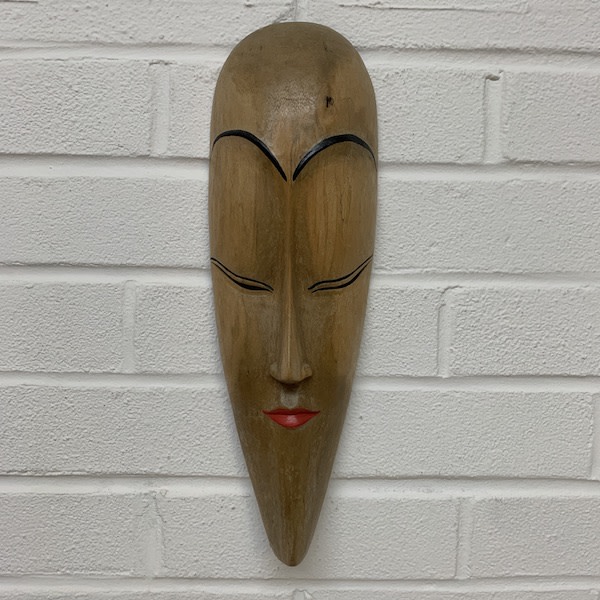 1: Wooden Tribal Mask