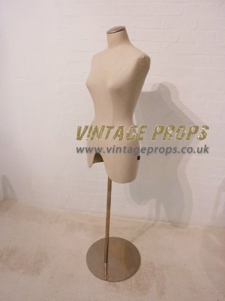 1: Vintage Style Female Dressmaker Mannequin On Stand