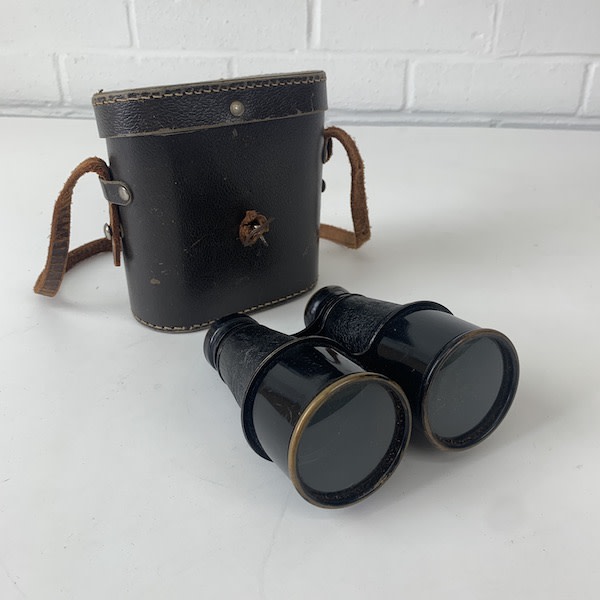 3: Vintage Military Binoculars