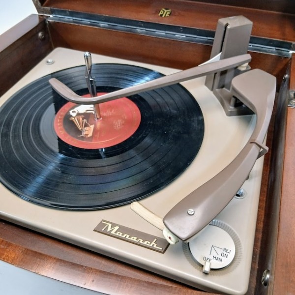 8: Pye Black Box Record Player (Fully Working) (1955)
