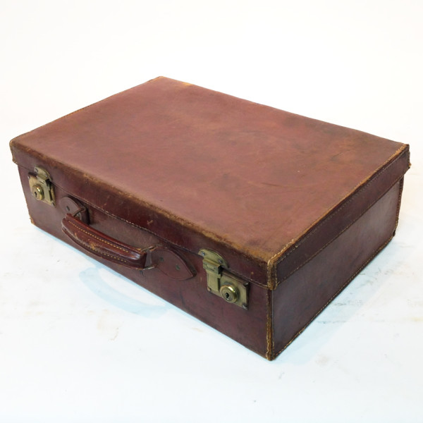 3: Brown Leather Suitcase 2