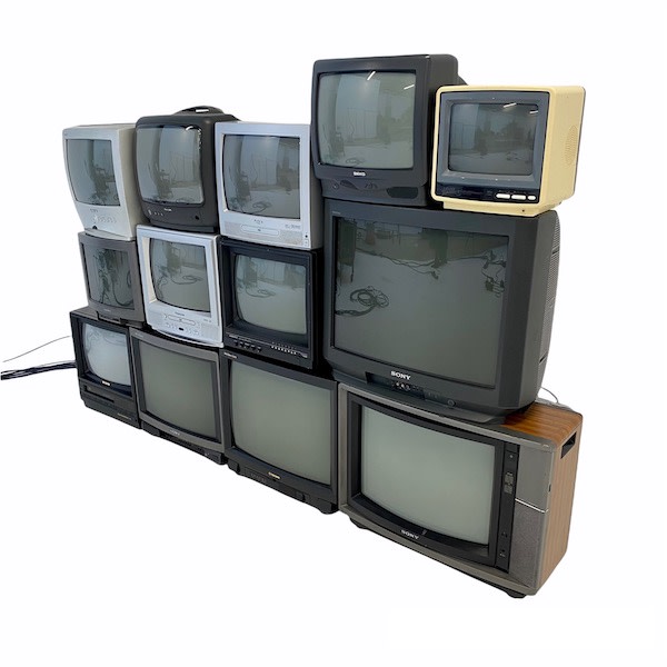 5: Stack Of 13 Fully Working TV's