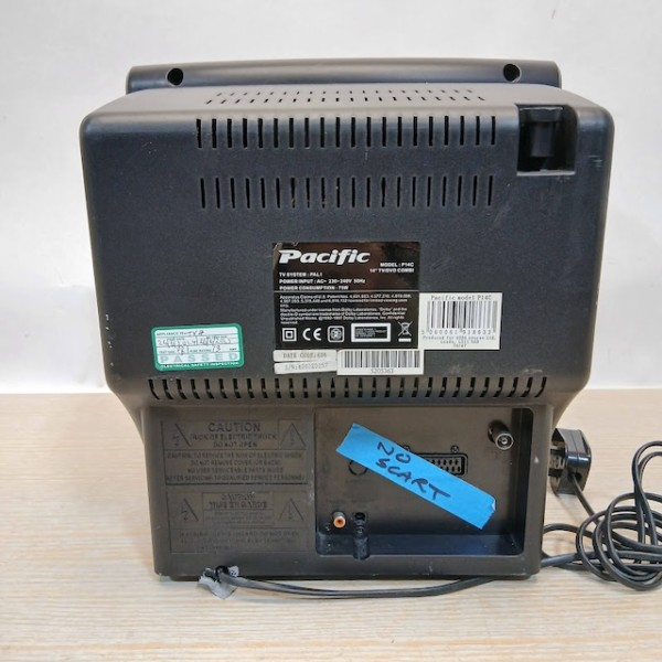 4: Fully Working Colour Pacific TV With DVD Player