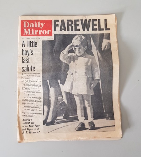 3: Vintage Newspaper - 1963