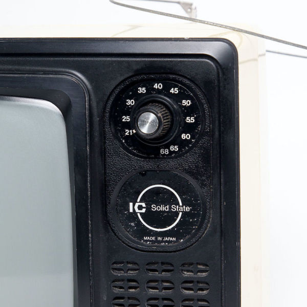 2: Static Only Sharp Solid State TV