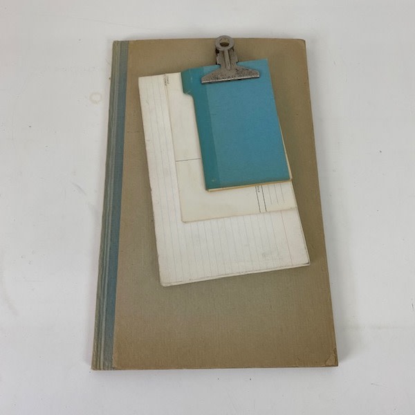 1: Retro Notebook & Cards With Bulldog Clip