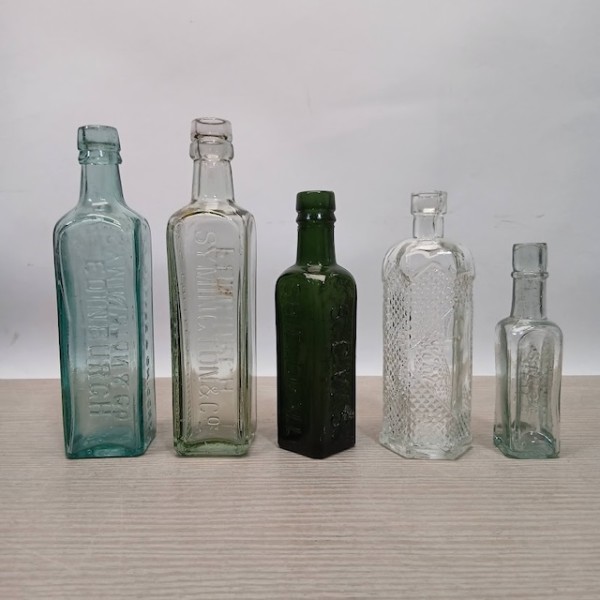 2: Vintage Glass Bottle