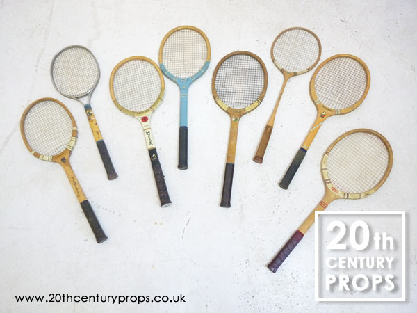 1: Vintage Tennis Racket